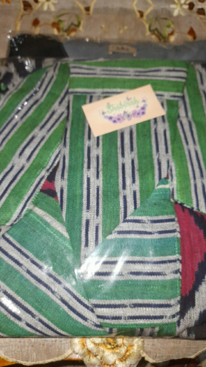 Termurah - Bisa Cod Tamara Cardi Tunik - Tenun Troso - Blanket - Outer - Batik Solo - Busana Muslim