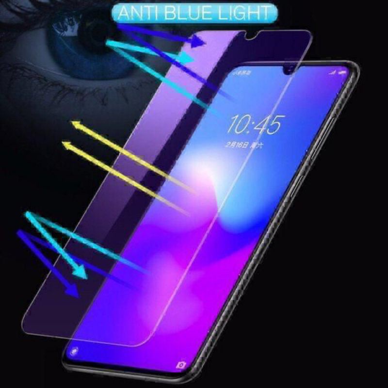TEMPERED GLASS BLUE LIGHT  REDMI NOTE 9 REDMI NOTE 9S REDMI NOTE 9T REDMI NOTE 9PRO ANTI RADIASI