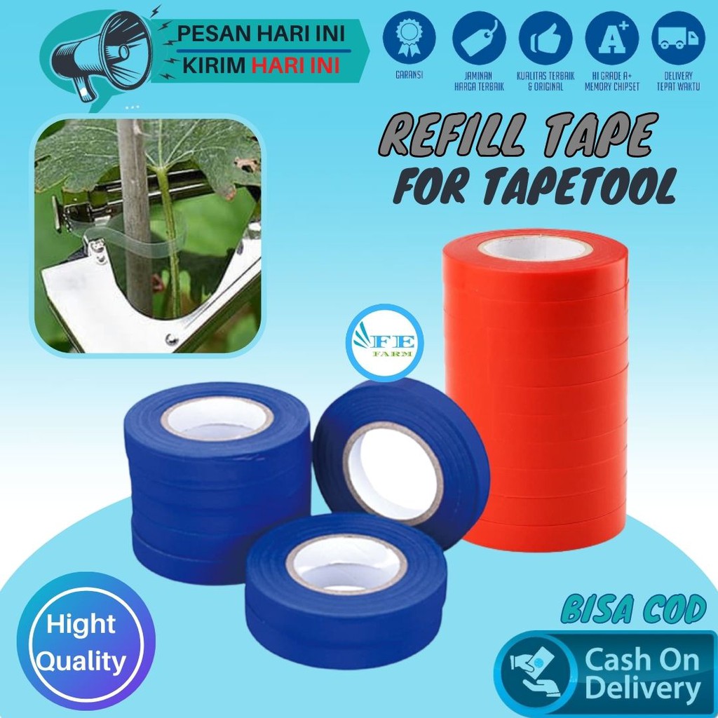 Tapetool Refill Tape Tapetool Isi Ulang Pita Tapetool FEFARM