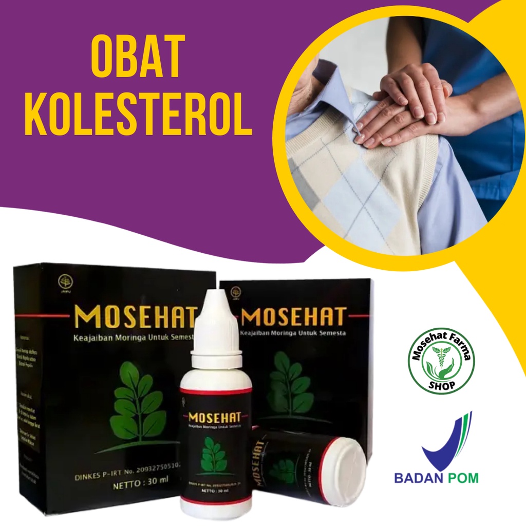 Mosehat Obat Penurun Kolesterol Ampuh Original