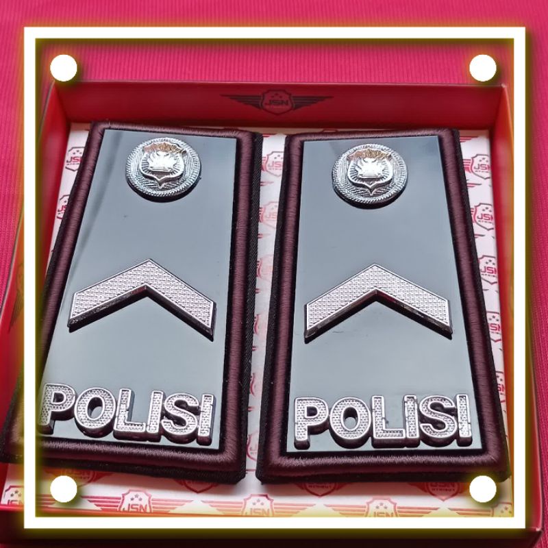 pangkat pdh polri , polisi bripda ,atribut bripda polisi ,aksesoris polisi