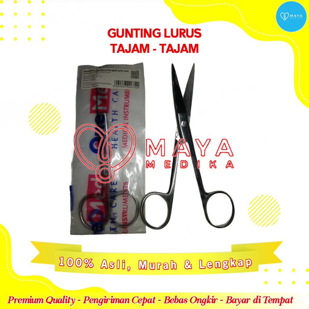 

Gunting Lurus 11 Tajam-Tajam One Med