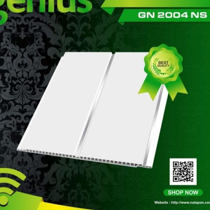 Review⚡ Plafon Pvc Genius Nat Silver GN 2004 NS | NEW | REBORN | Rilis | New event