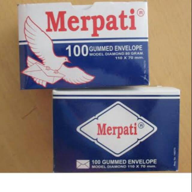 

Amplop merpati kecil isi 100 lembar