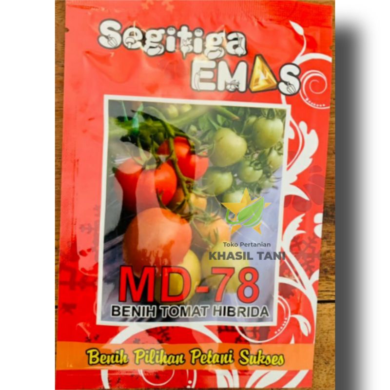Benih Tomat MD 78 Isi 5 gr - SEGITIGA EMAS Original Pabrik