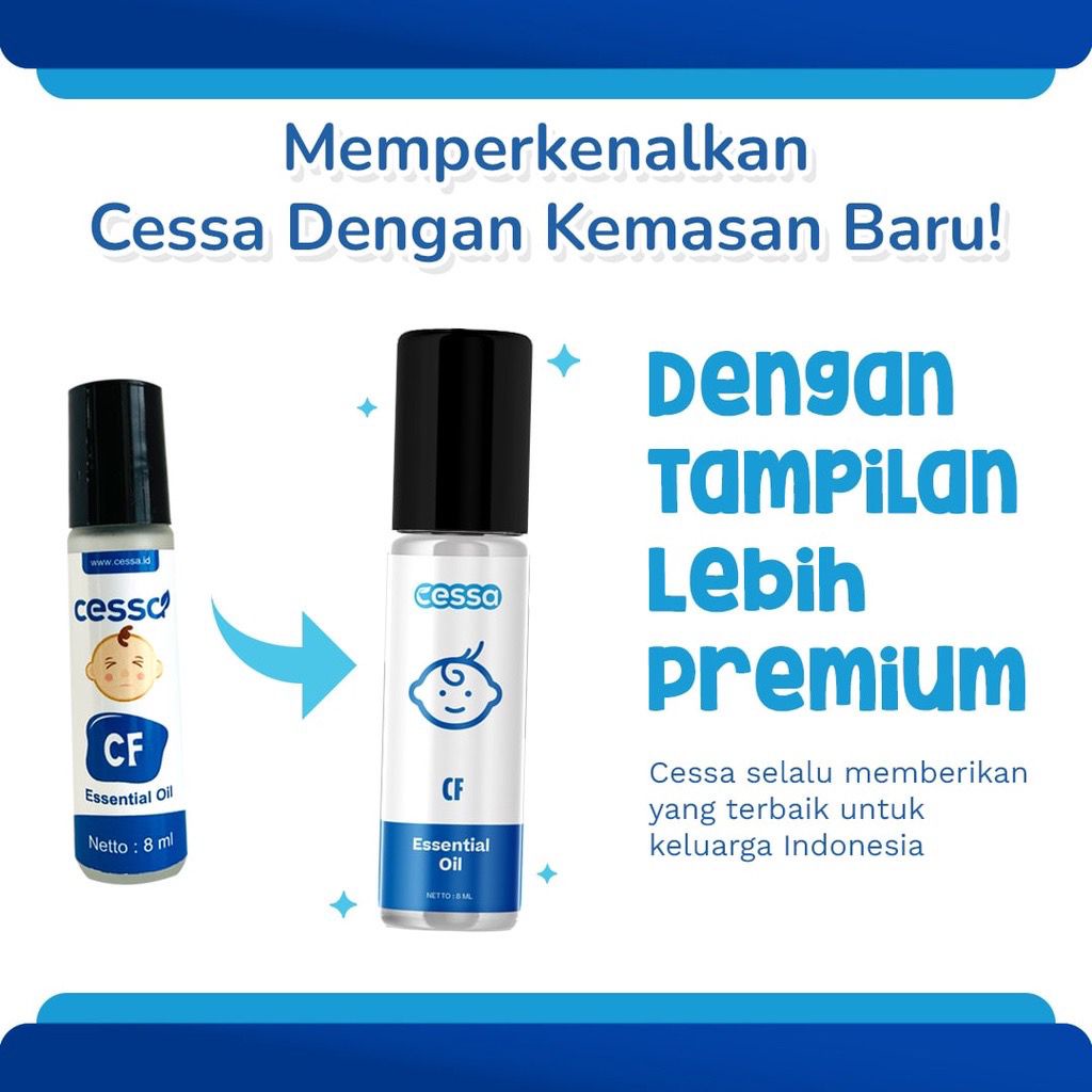 Cessa Cough N Flu - Essential Oil Pereda Batuk &amp; Pilek Bayi