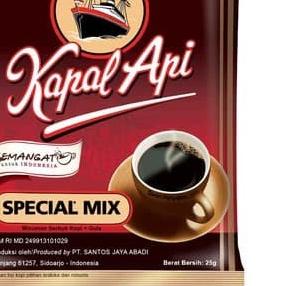 

➽ Kapal Api Special mix Kopi instant 10 x 25 gr ✦