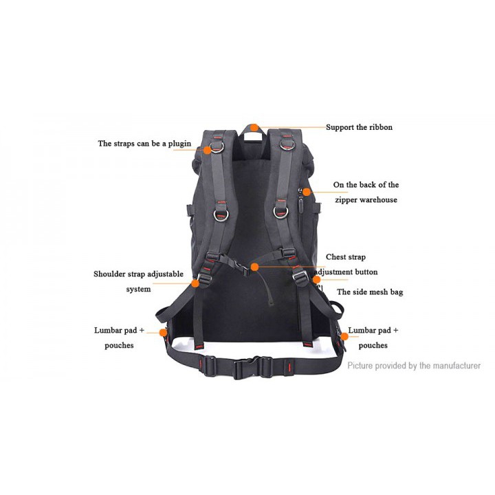 Tas KAKA 2060 Outdoor Sports Waterproof Hiking Backpack Bag