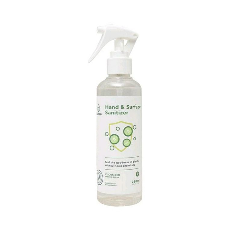 Pureco Hand &amp; Surface Sanitizer Pembersih Tangan 250ml