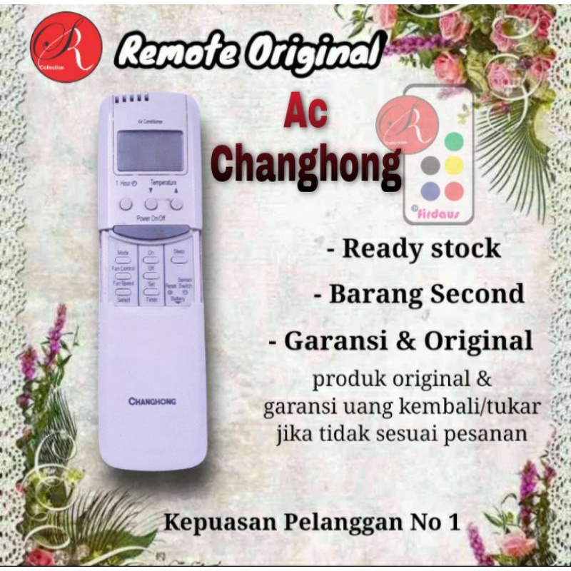 Remot / Remote Ac Changhong