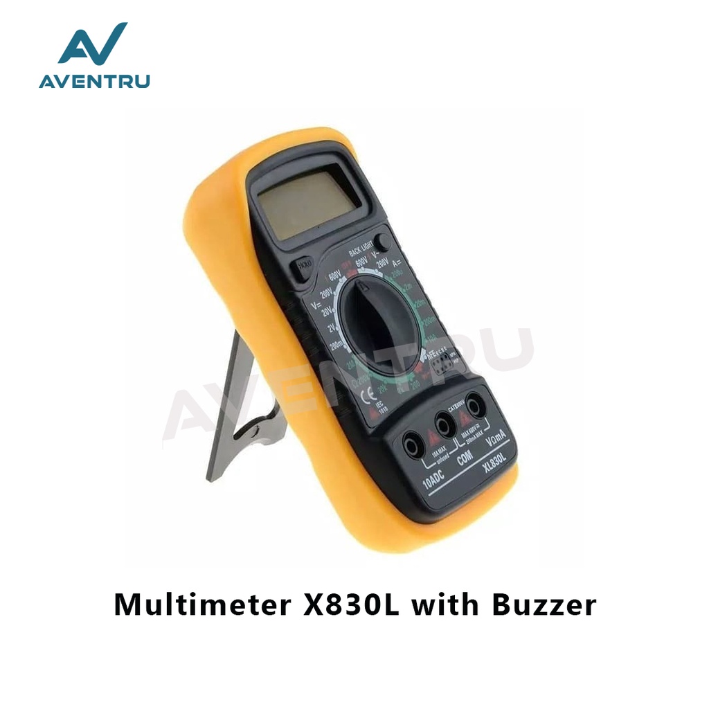 Multimeter XL830L XL830 XL 830 Avometer Multitester Digital Layar Besar Buzzer