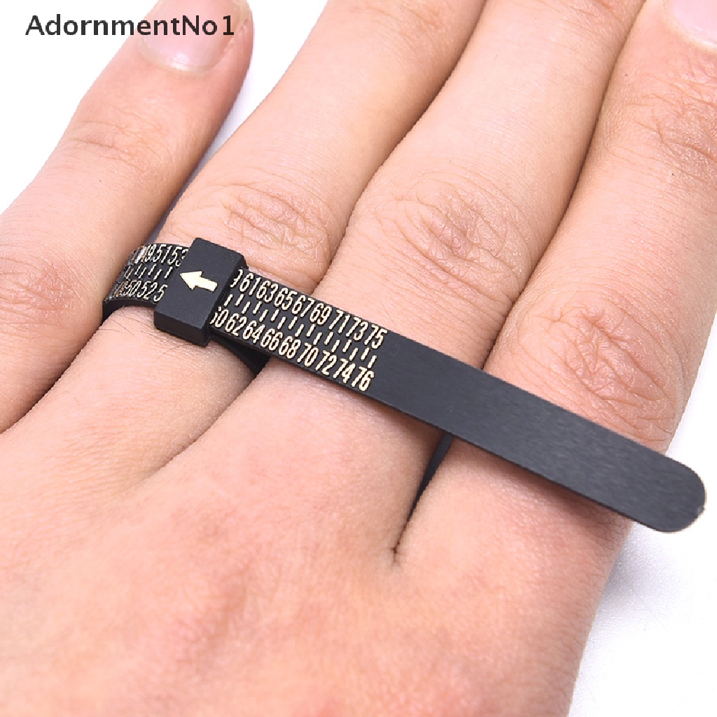 (AdornmentNo1) Alat Pengukur Cincin US / Eropa / UK