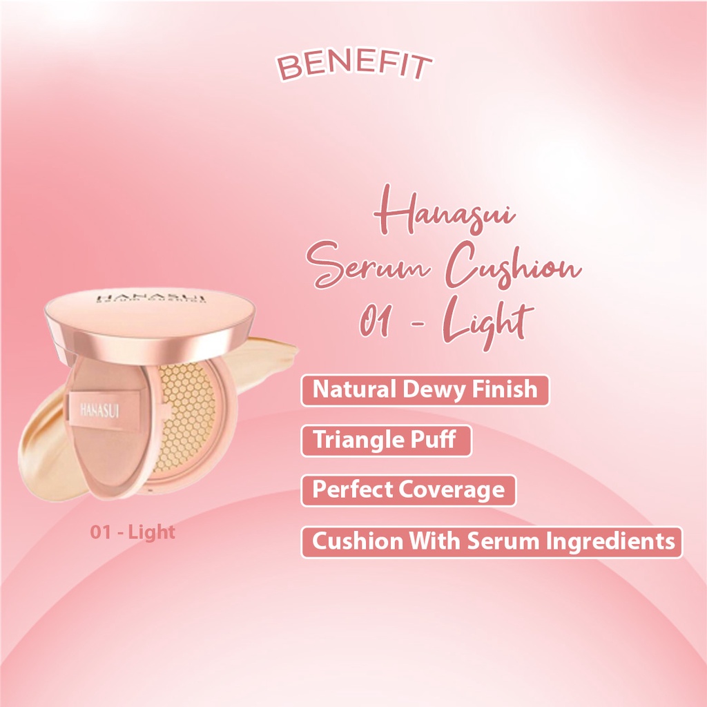 [ SKINHOUSEID ] HANASUI SERUM CUSHION | Foundation | Flawless | Natural Dewy Finish | Perfect Coverage