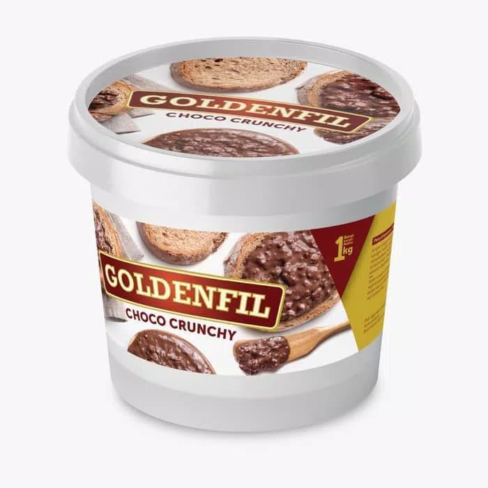 

goldenfil crunchy choco spread 1 KG selai coklat
