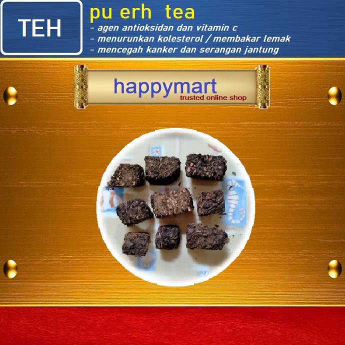 

[[BISA COD]] pu erh tea / teh puer / pu er / antioksidan dan bakar lemak/100 gram LIMITED EDITION