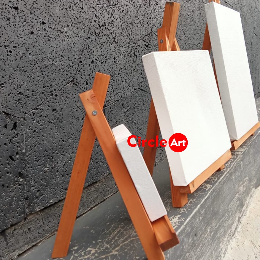 

Akalpa Stand Lukis Premium / Easel Kayu mini / Stand Kanvas