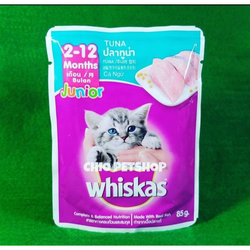 Jual whiskas junior sachet 8g Shopee Indonesia