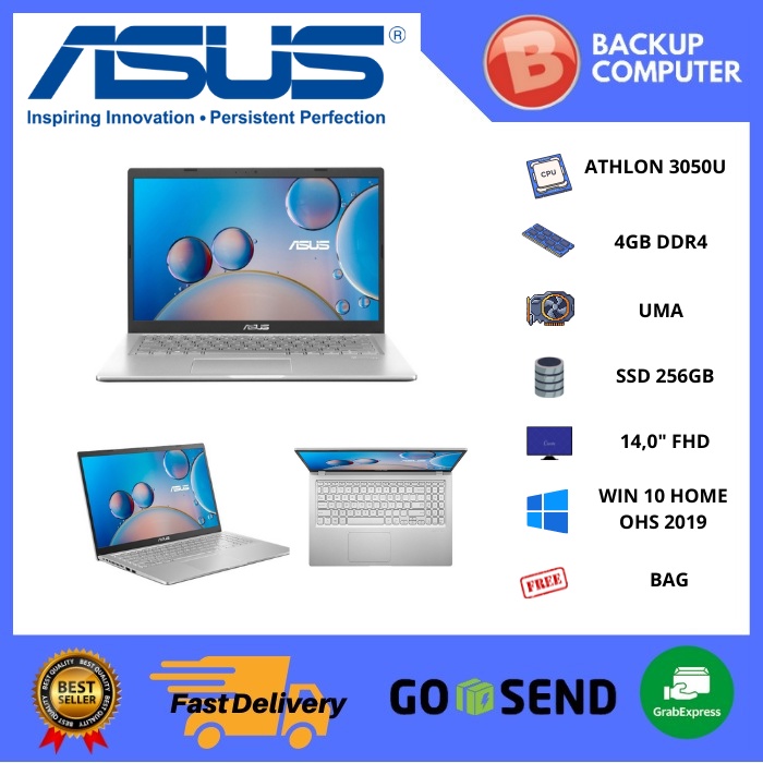 ASUS NB M415DAO-VIPS021 AMD Athlon 3050U / UMA / 256G PCIE