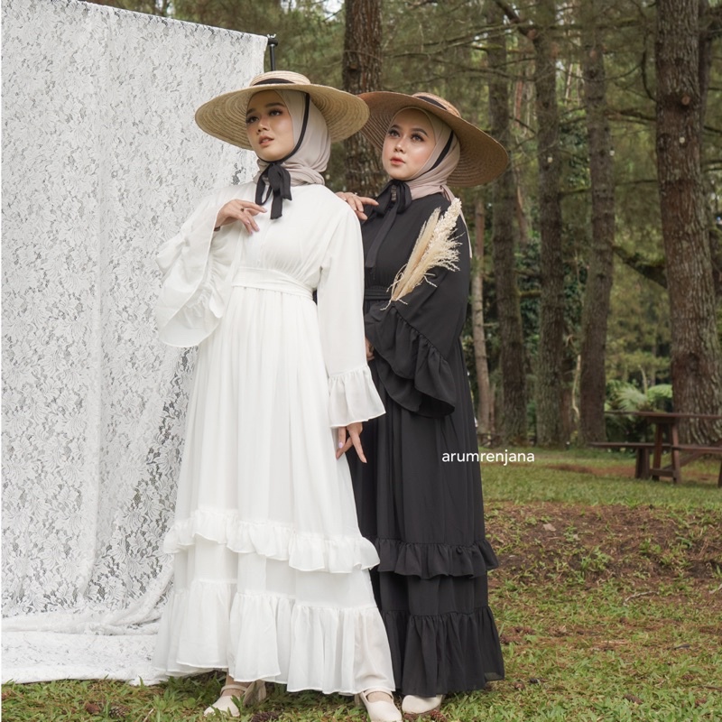 Safa Dress / Dress Wanita Muslim / Gamis Terbaru