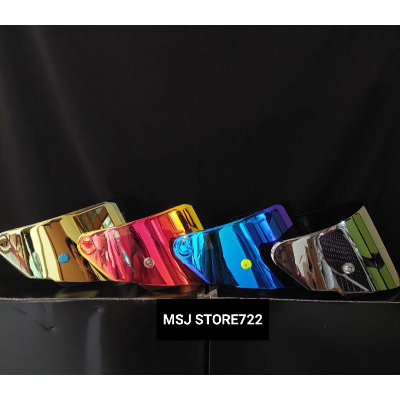 Visor KYT tt Course Iridium all merk visor kyt tt course iridium kaca helm kyt tt Course