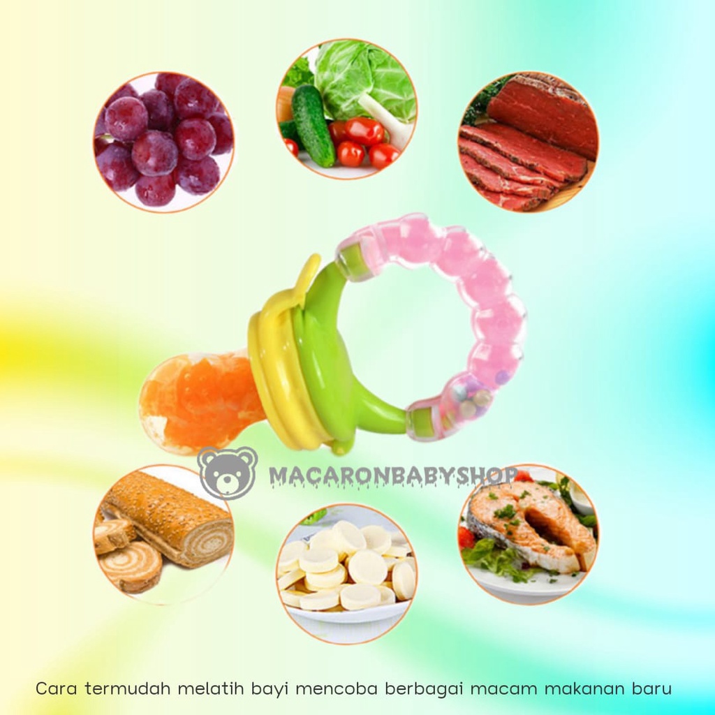 Empeng buah bayi/empeng buah baby/empeng buah dan sayur/empeng buah gigitan bayi empeng buah ukuran-3