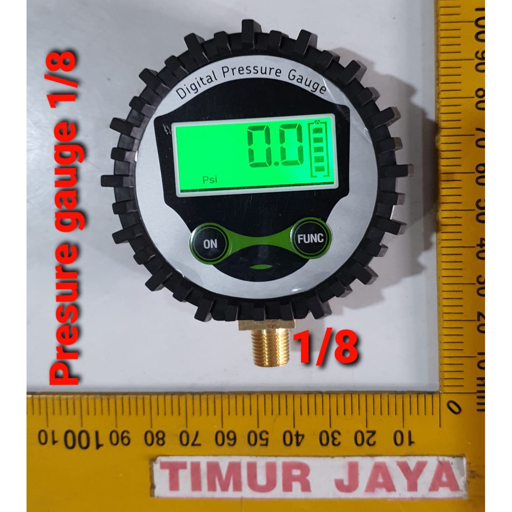 Presure gauge digital 1/8 x 3in x 40kg