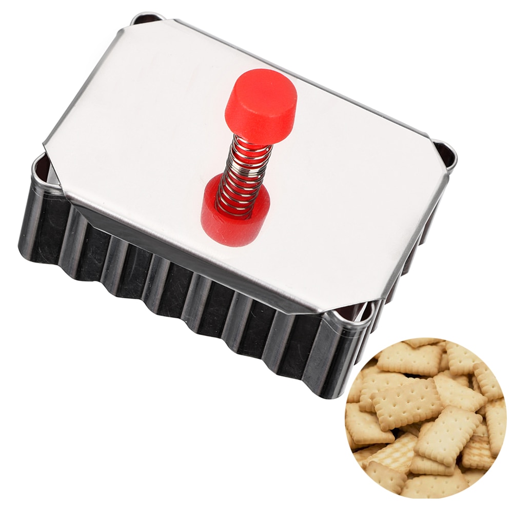 Pastry Decorating Mould Fondant Pressed Cookie Mold Baking Tool Stainless Steel Plunger Cookie Biscuit Cutter