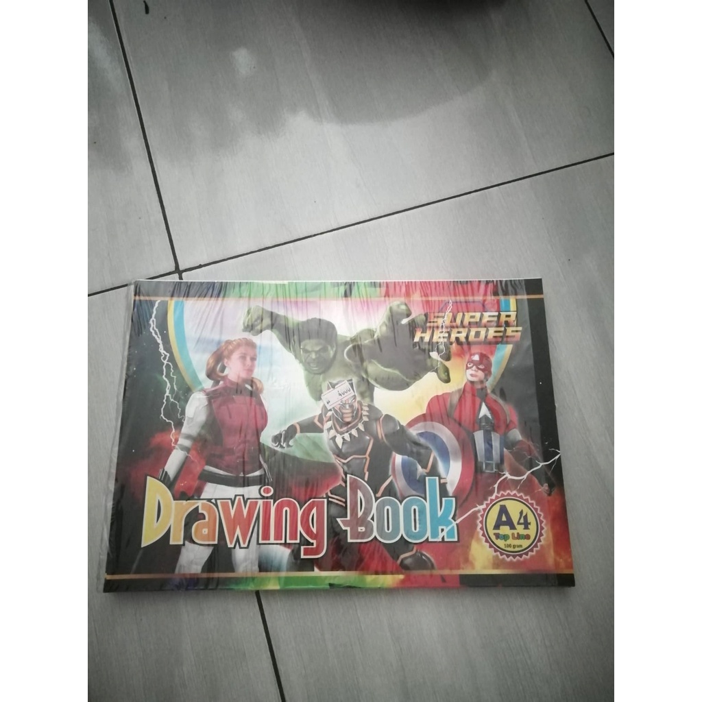 

Buku Gambar A4 Karakter Top Line / Buku Gambar Karakter