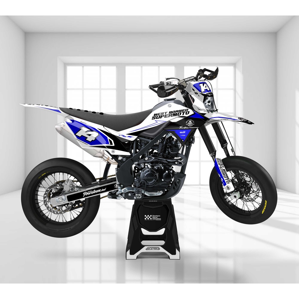 DECAL DTRACKER 150 - stiker dekal motor dtracker full body DTX  38