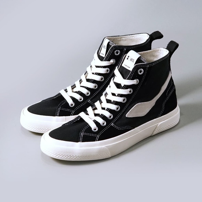 Vendage VS Hi - Chaotic Black Sneakers Vulcanized Heiden Heritage - 37