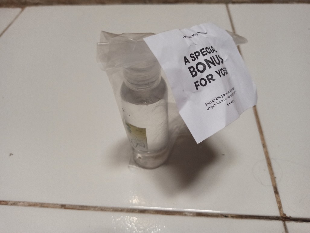 Tabasa Payung Lipat Putih Polos Sablon