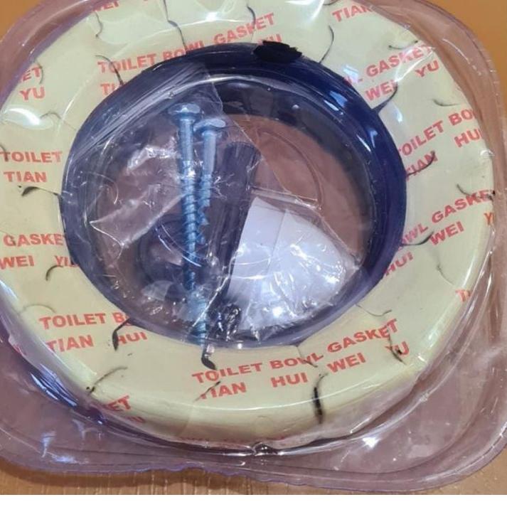 ℮ dodol closet duduk gasket seal closet duduk lem closet duduk toilet bowl gasket ֍