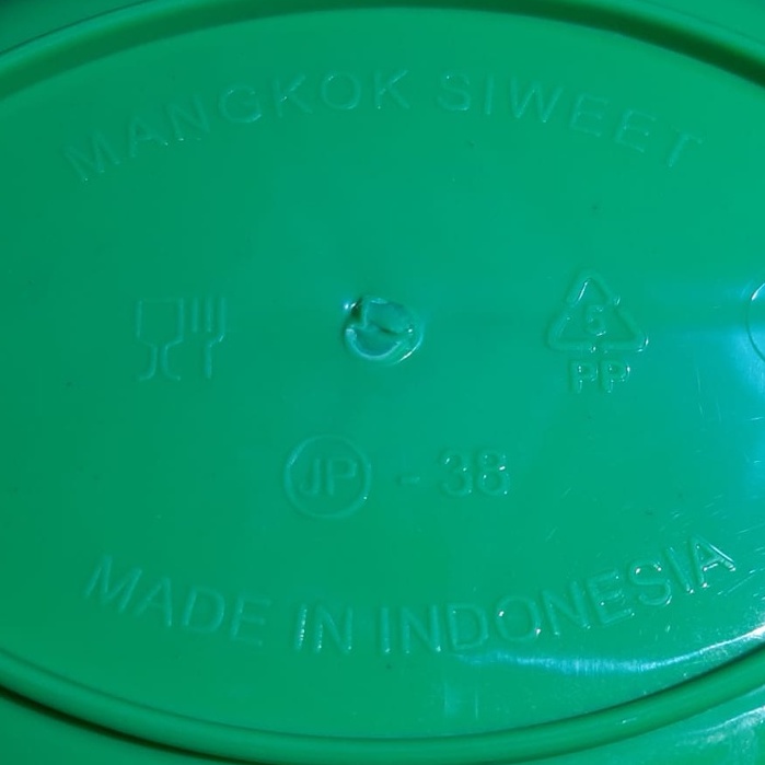 Mangkok Plastik Motif Daun