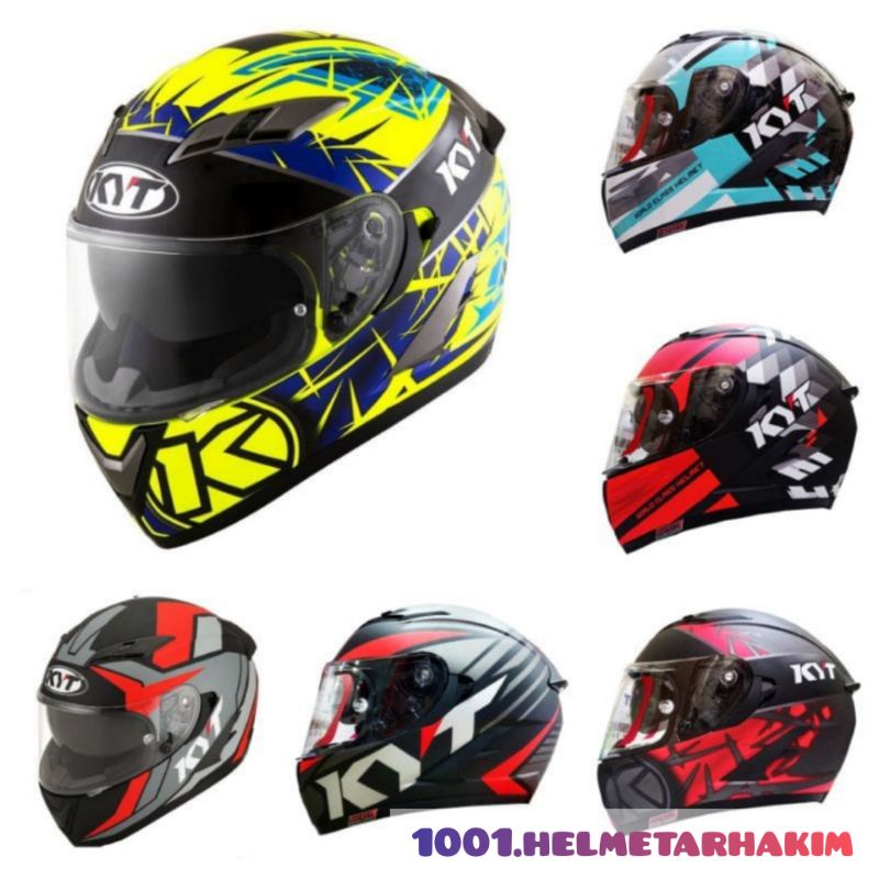 HELM KYT FALCON DOUBLE VISOR ORIGINAL/KYT FALCON ORIGINAL
