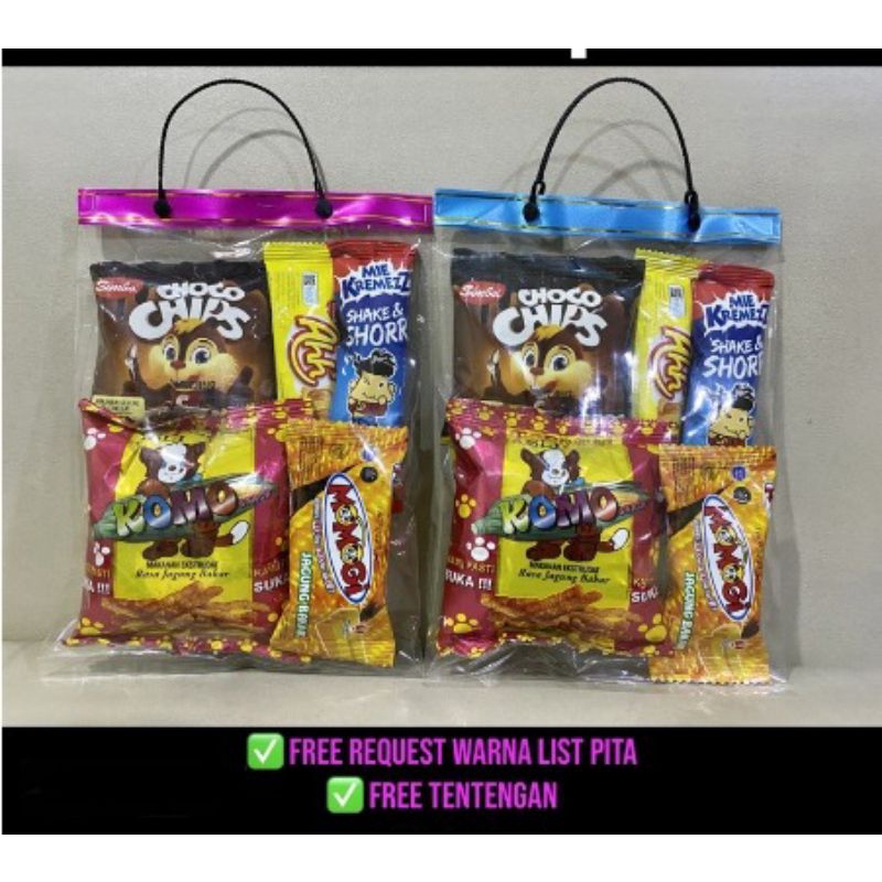 

SNAC BINGKISAN ULANG TAHUN PAKET HEMAT MURAH MERIAH