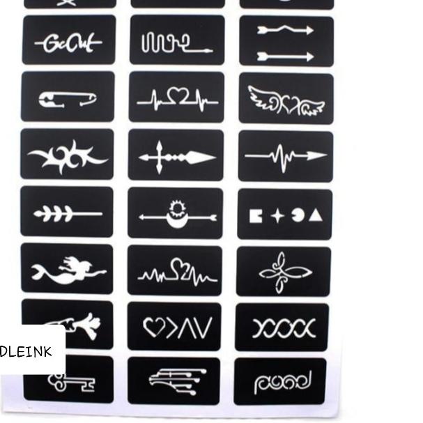 

Trendy Cuddleink Stensil Stiker ☑