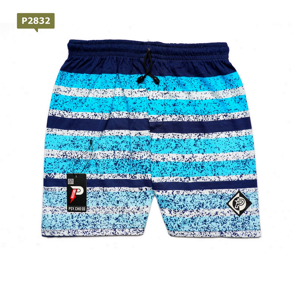 BEST SELLER 1 - PSYCHO BOXER PRIA WANITA| CELANA DALAM PENDEK KOLOR BOXSER PANTAI BAHAN KATUN| BOKSER BRIEF LAKI LAKI DEWASA-GC-X42