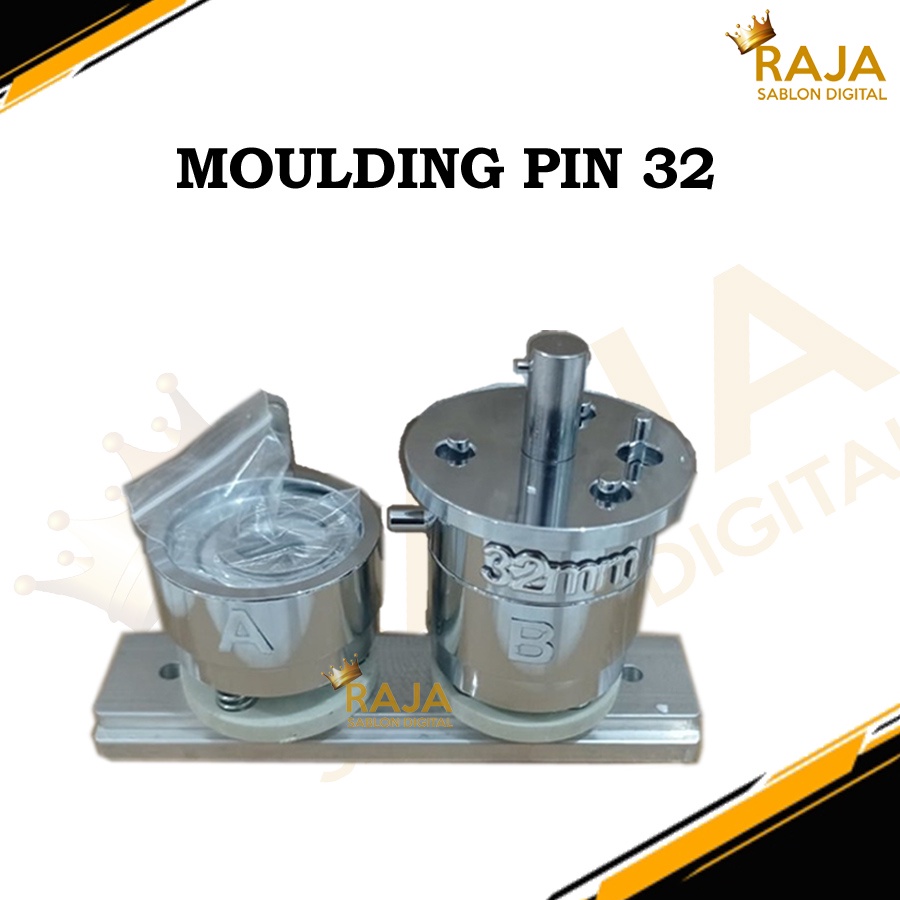 Moulding Mesin Press Pin RED TALENT ORI Ukuran 25/32/44/58/75 | Moulding 45 MM 2 Sisi