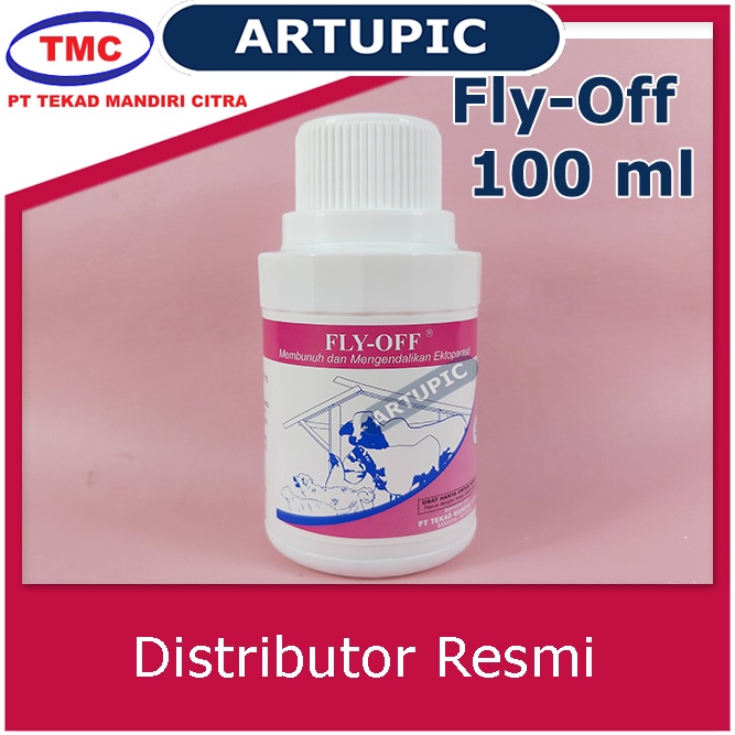Fly-Off 100 ml Obat Anti Lalat Kutu Nyamuk Parasit Semprot Hewan Efektif mengendalikan lalat