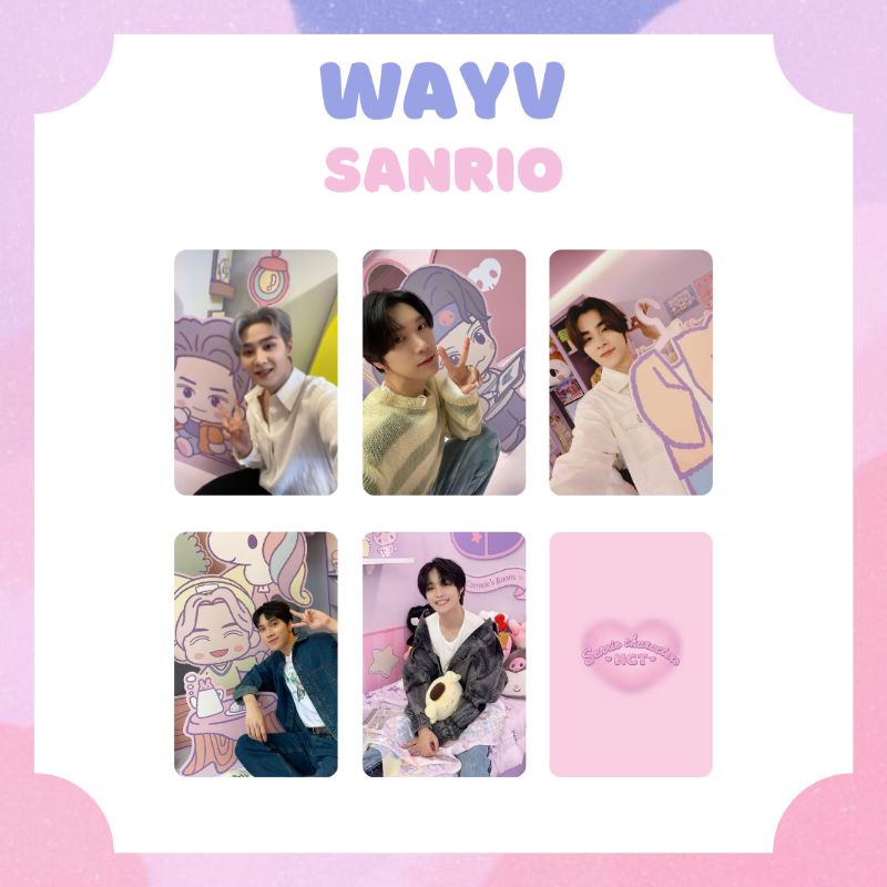 [NCT] PHOTOCARD NCT X SANRIO NCT 127 NCT DREAM WAYV ‼️ BACA DESKRIPSI ‼️