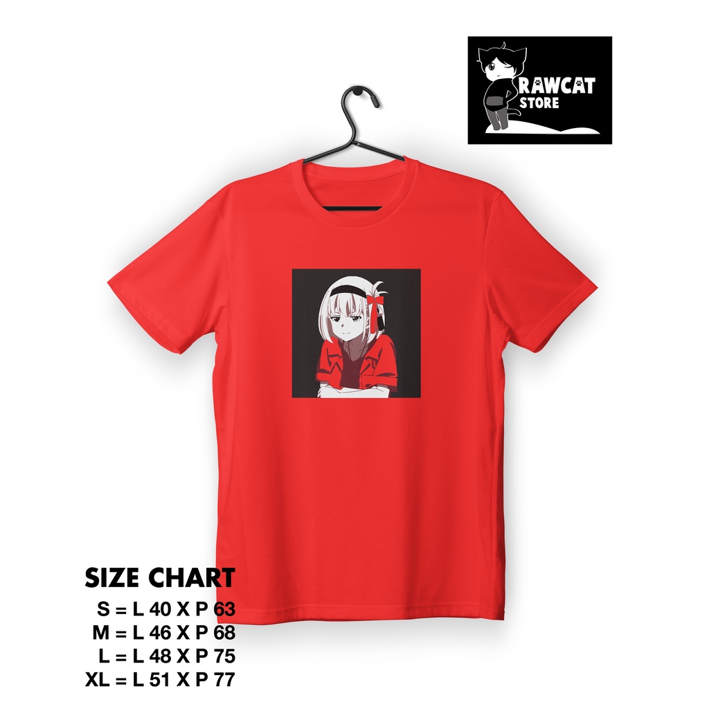 Kaos Anime lycoris recoil - Chisato