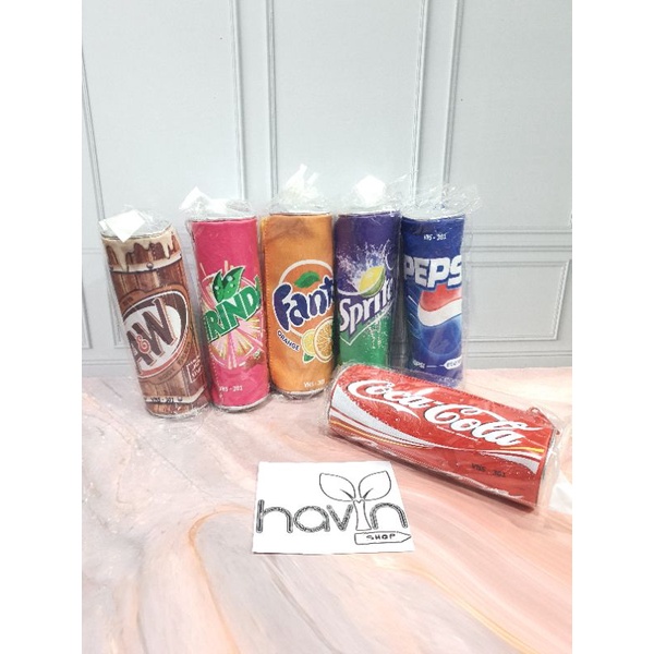 tempat pensil KAIN SNACK/pencil case bahan kain murah-MINUMAN