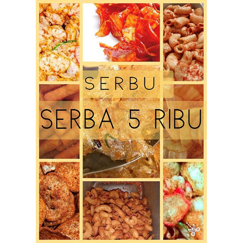 

[SERBU] Serba 5 Ribu Aneka Cemilan Pedas