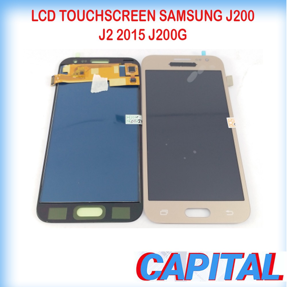 LCD TOUCHSCREEN SAMSUNG J2 2015 J200 J200G BISA ATUR KONTRAS ORIGINAL NEW