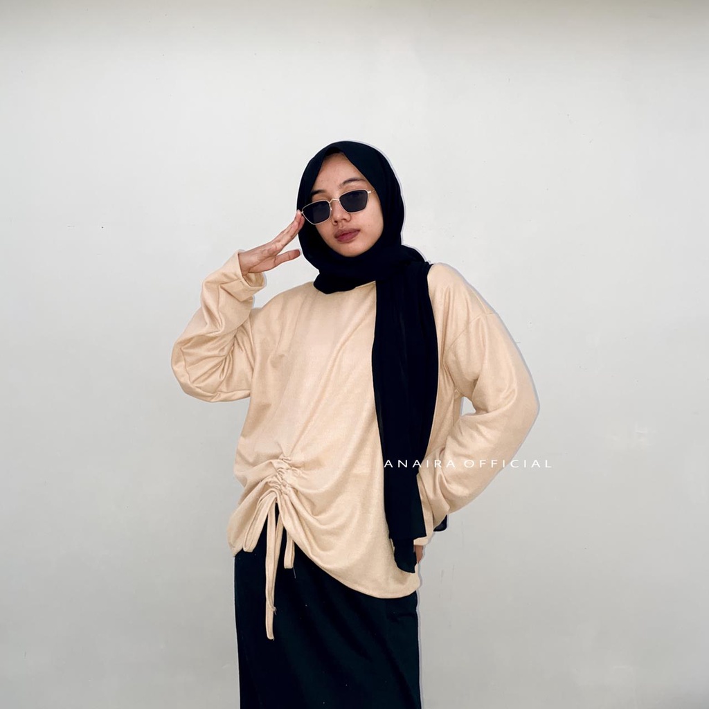 NAYLA BLOUSE SERUT WANITA ANAIRAOFFICIAL