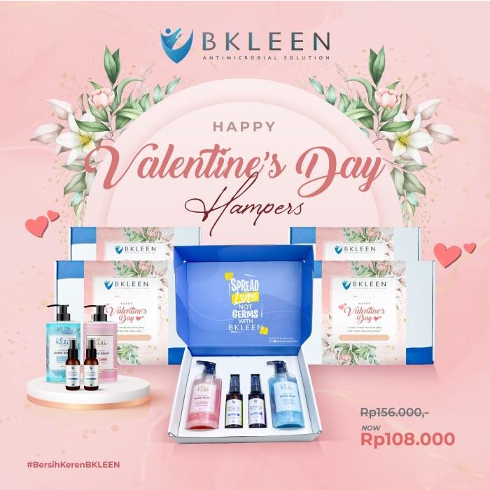 

Hampers | Paket Hampers Gift Kado Bkleen Sabun Cuci Tangan Dan Handsanitizer