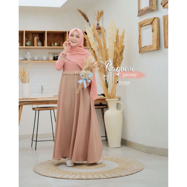 RAQUMI DRESS BY MOZBUE ORIGINAL BRANDED | GAMIS CANTIK | GAMIS PREWED SYAR'I