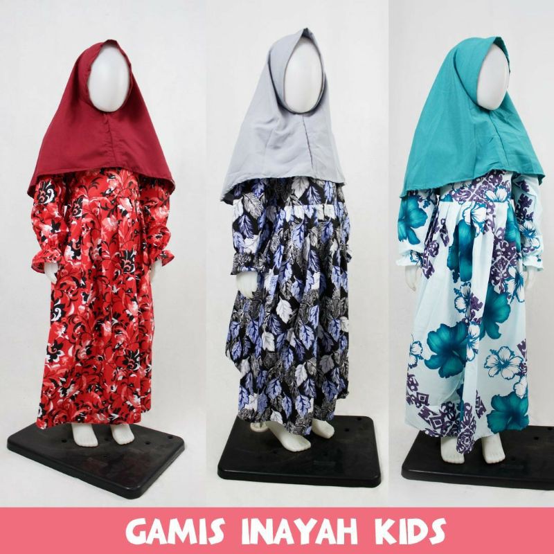 gamis anak inayah