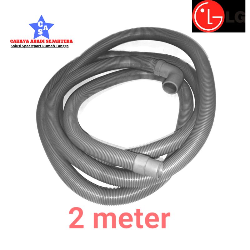 Selang pembuangan air mesin cuci satu tabung LG Front loading