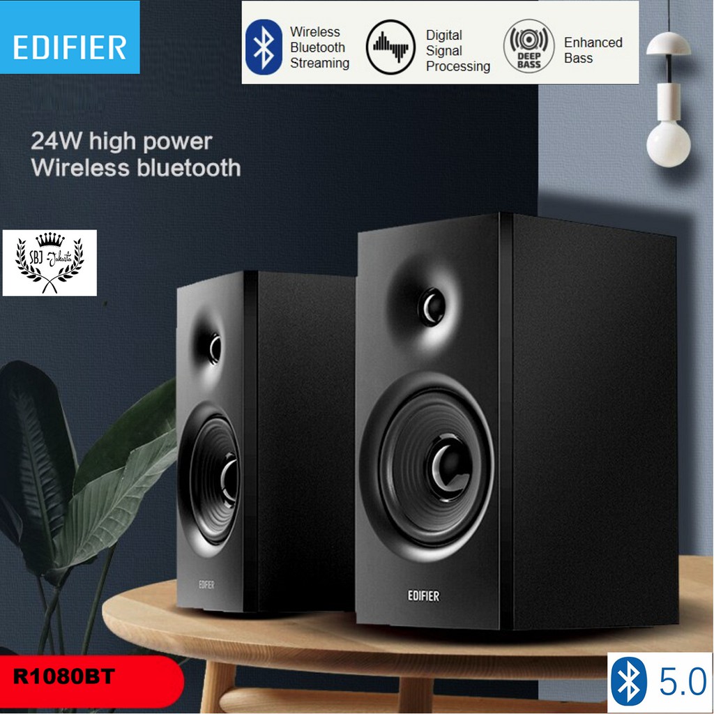 Jual Edifier R1080BT HiFi Speaker Bluetooth 5.0 Bookshelf speakers 24W